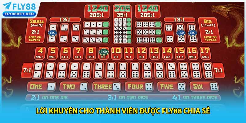 Lời khuyên cho thành viên được fly88 chia sẻ