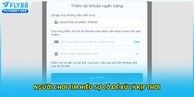 Người chơi tìm hiểu sự cố để xử lý kịp thời